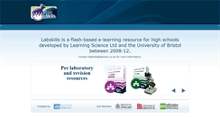 Desktop Screenshot of labskills.co.uk